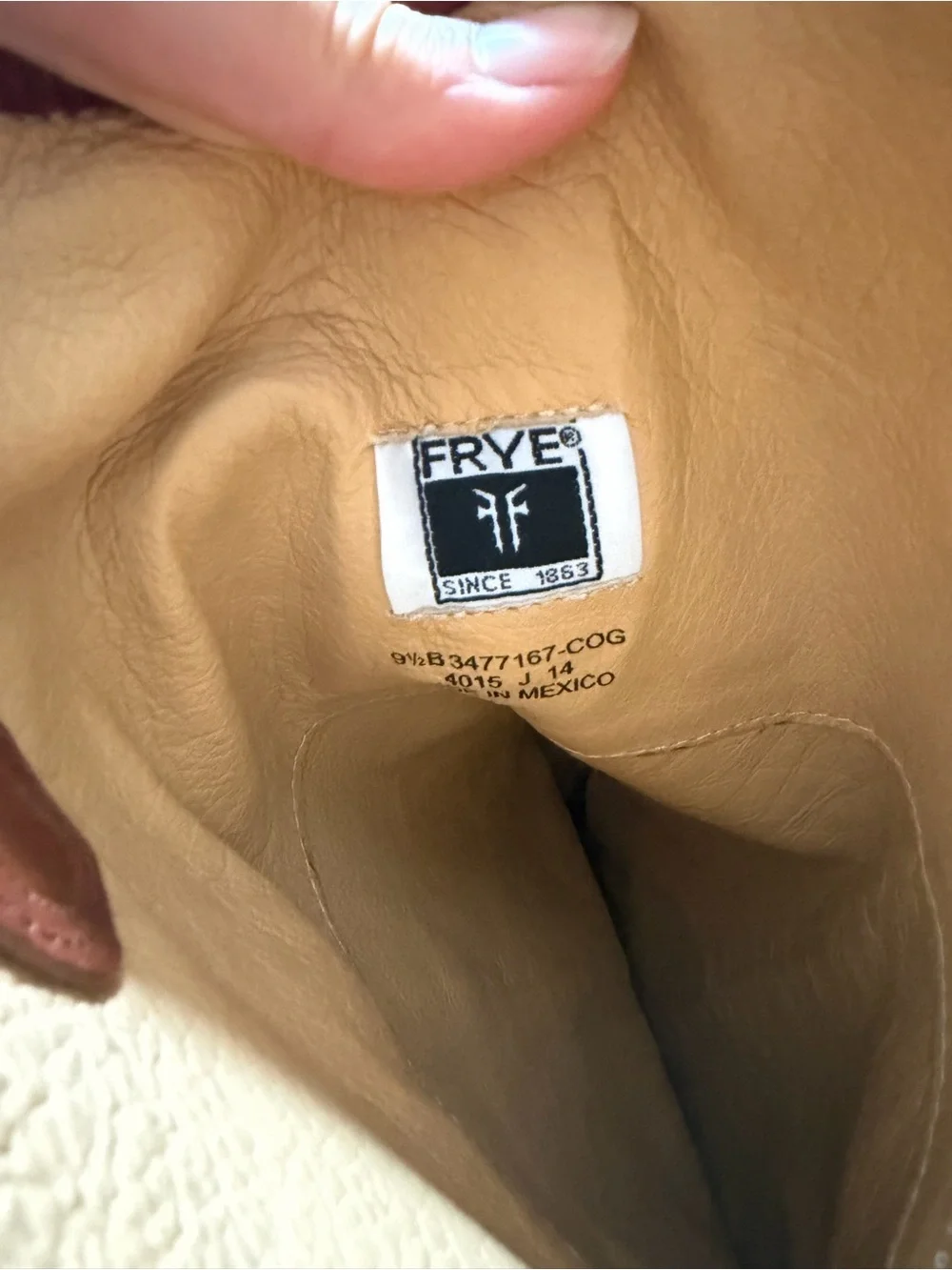Frye Melissa Button Boots - Brown